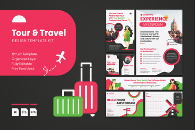 Tour &amp; Travel Design Bundle Kit