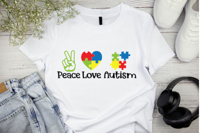peace love autism