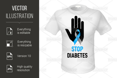 Stop Diabetes Sign