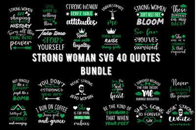 strong woman svg 40 quotes