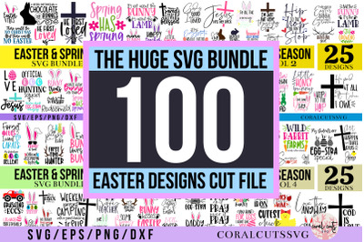 Easter quote SVG Design bundle