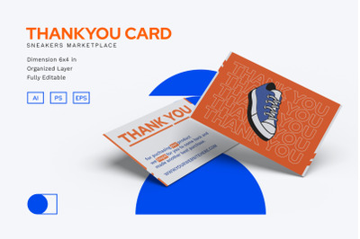 Sneakers Marketplace - Thankyou Card