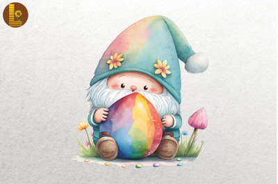 Cute Gnome With Easter Egg 11