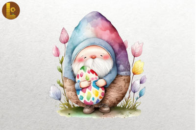 Cute Gnome With Easter Egg 15