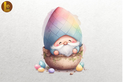 Cute Gnome With Easter Egg 20