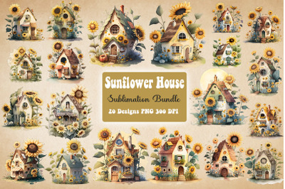 Sunflower House Bundle-20 Designs-230308