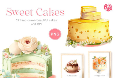 Sweet Floral Cakes