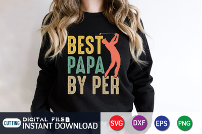 Best Papa By Per SVG