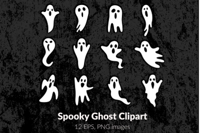 Spooky Ghost Clipart