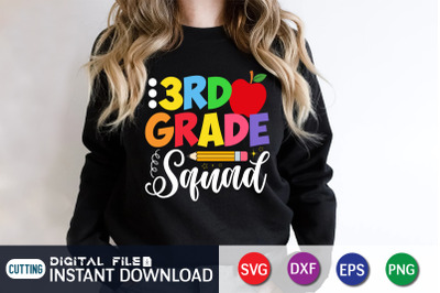 3rd Grade Squad SVG