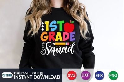 1st Grade Squad SVG