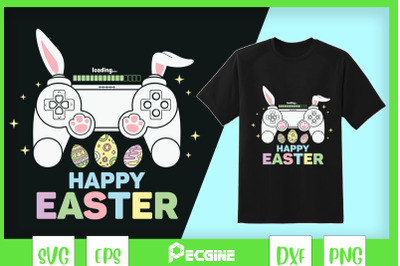 Game Controller Loading Happy Easter