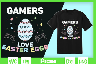 Gamer Loves Easter Eggs Easter Gaming