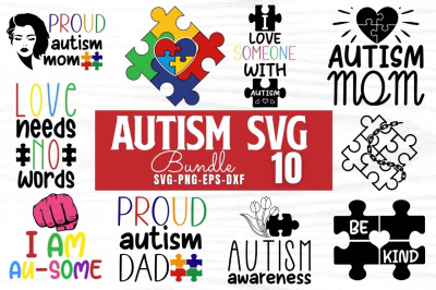 Autism Svg Bundle