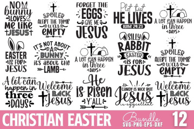 Christian Easter SVG Bundle