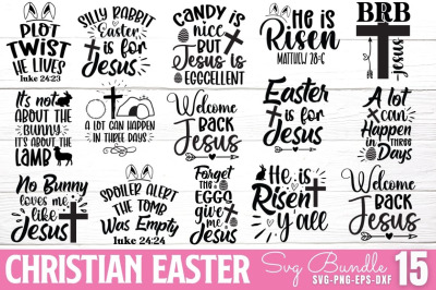 Christian Easter SVG bundle