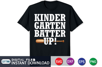 Kinder Garten Batter Up SVG