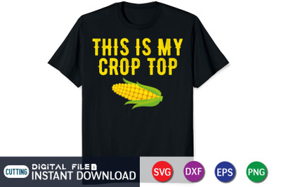 This is My Crop Top SVG