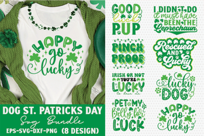 Dog St Patricks Day SVG bundle