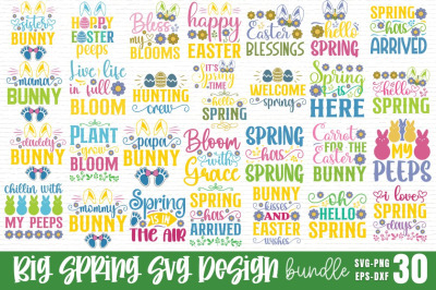 Big Spring SVG Bundle