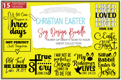 Christian Easter Svg Bundle