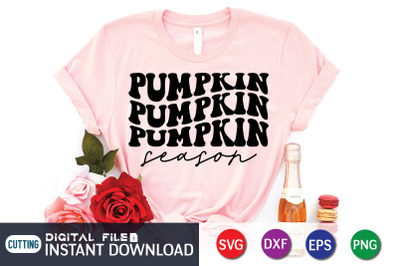 Retro Pumpkin Season SVG