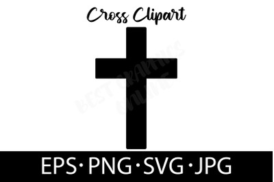 Cross EPS SVG PNG JPG Christian Cross Clipart Vector EPS