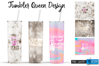 Queen Tumblers | Queen Tumbler Sublimation | PNG 20 Oz Tumbler | PNG