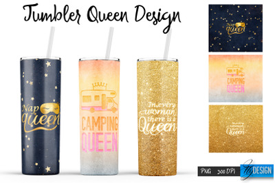 Queen Tumblers | Queen Tumbler Sublimation | PNG 20 Oz Tumbler | PNG