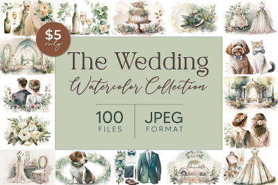 The Wedding Watercolor Collection
