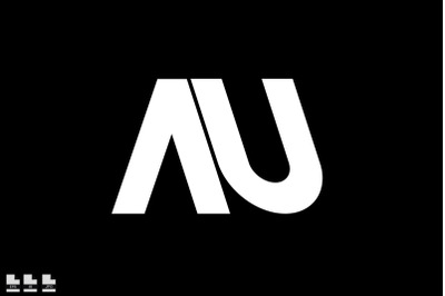 AU or UA letter logo. Unique attractive creative modern initial AU UA