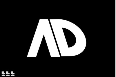 AD or DA letter logo. Unique attractive creative modern initial