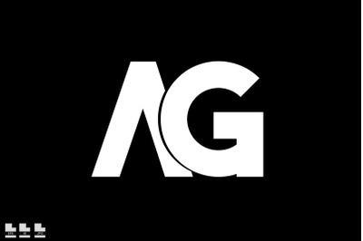 AG or GA letter logo. Unique attractive creative modern initial AG GA