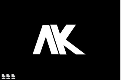 AK or KA letter logo. Unique attractive creative modern initial AK KA