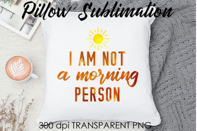 Pillow Quotes Sublimation | Pillow Design | Sleeping Quotes Design