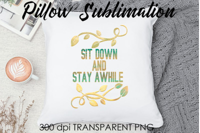 Pillow Quotes Sublimation | Pillow Design | Sleeping Quotes Design