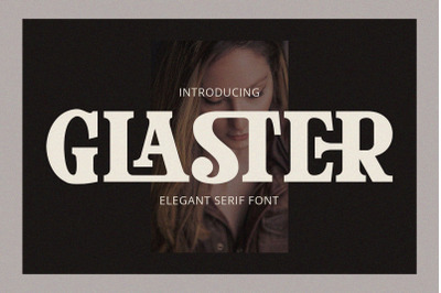 Glaster Elegant Ligature Serif