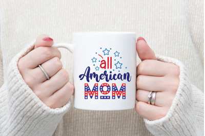 all American mom&nbsp;SVG Cut Files