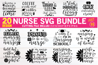 Nurse Svg Bundle