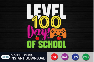 Level 100 Days of School SVG