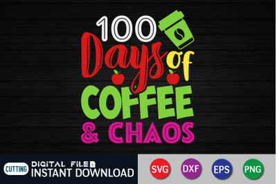 100 Days of Coffee &amp; Chaos SVG