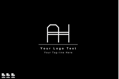 AH or HA letter logo. Unique attractive creative modern initial AH HA