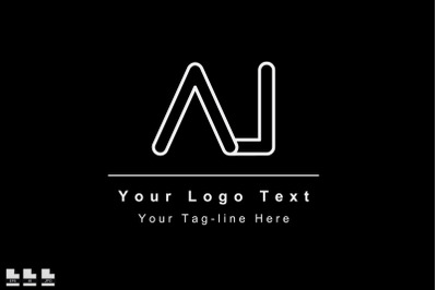 AJ or JA letter logo. Unique attractive creative modern initial AJ JA