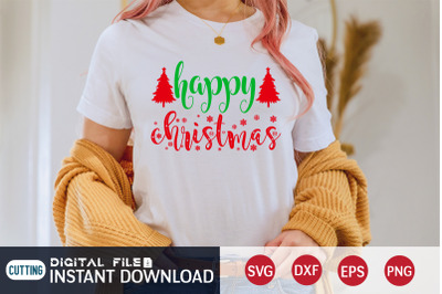 Happy Christmas SVG