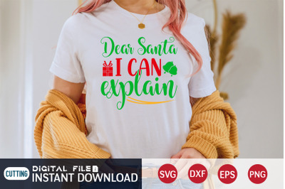 Dear Santa i Can Explain SVG