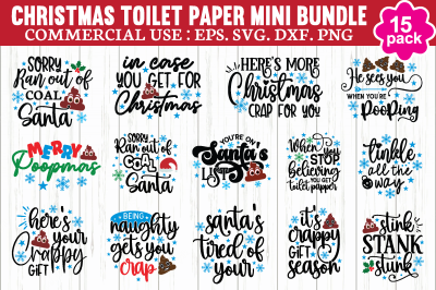 Christmas Toilet Paper Mini Bundle