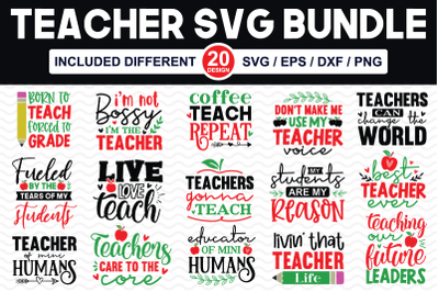 Teacher Svg Bundle