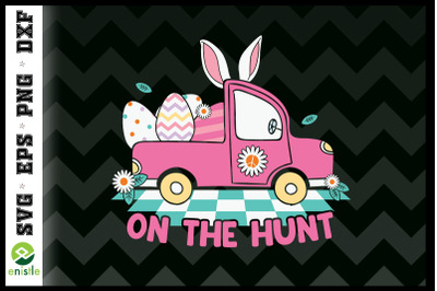 Hippie Easter On the Hunt Easter Truck