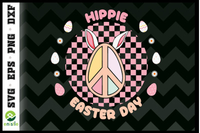 Hippie Easter Day Oeace Sign