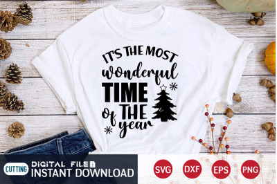 I&#039;m the Most Wonderful Time of the Year SVG